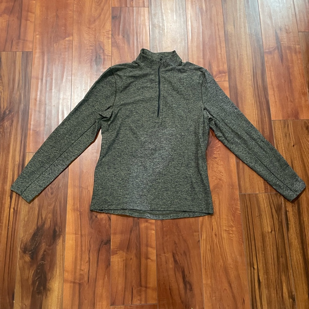 Lululemon Green Quarter-Zip Pullover